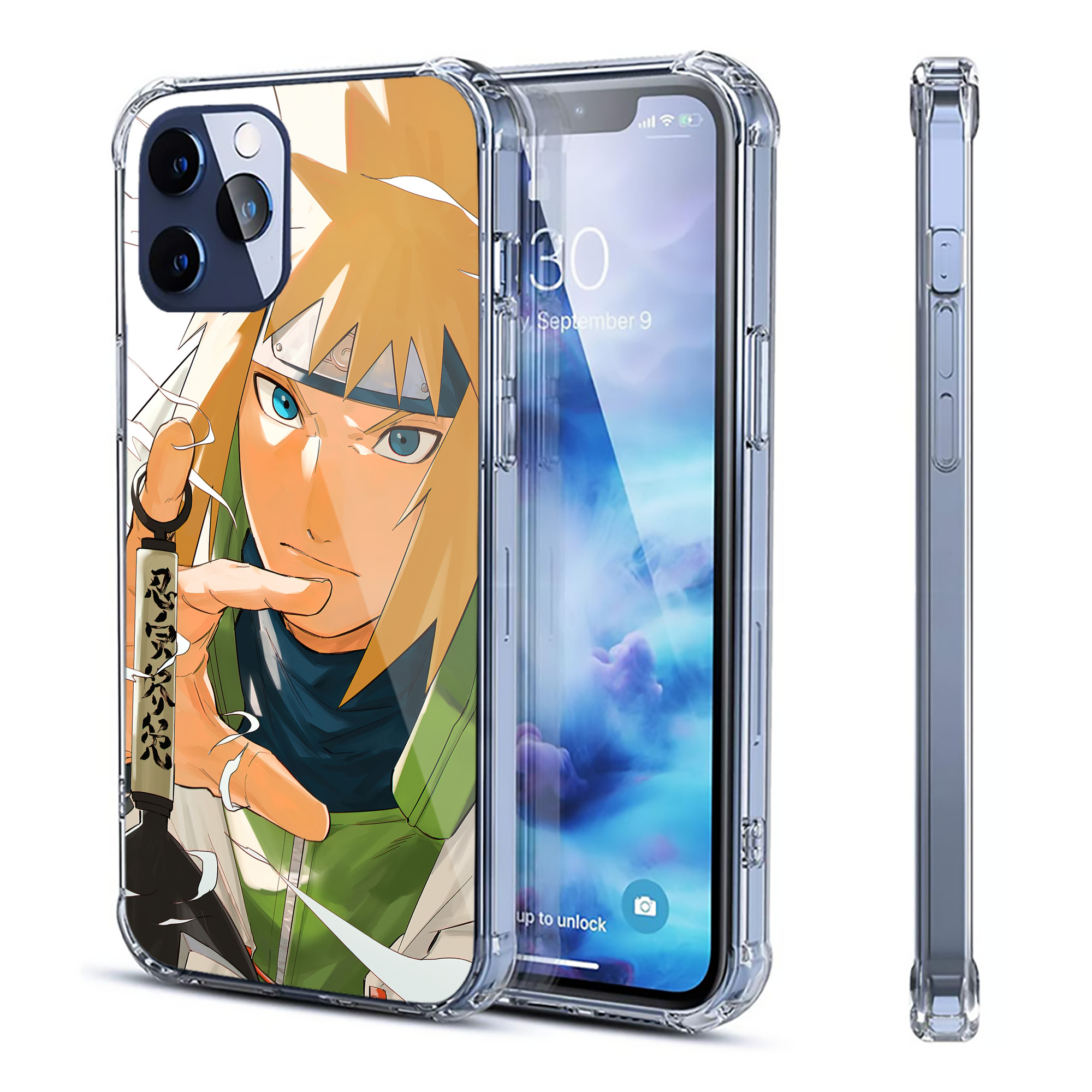 （画像用） NARUTO -ナルト- NARUTO -ナルト- 疾風伝 【iPhone 12シリーズ対応】透明スマホケース（クリアソフトケース）